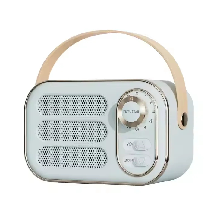 Retro Wireless Bluetooth Speaker IP67 Waterproof with USB & TF Card 3