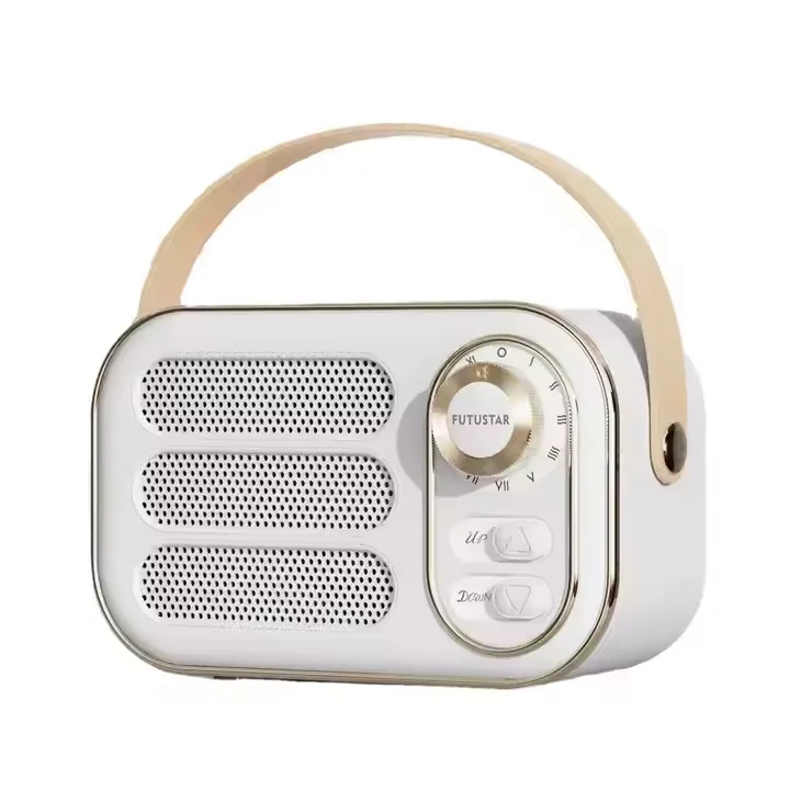 Retro Wireless Bluetooth Speaker IP67 Waterproof with USB & TF Card 4
