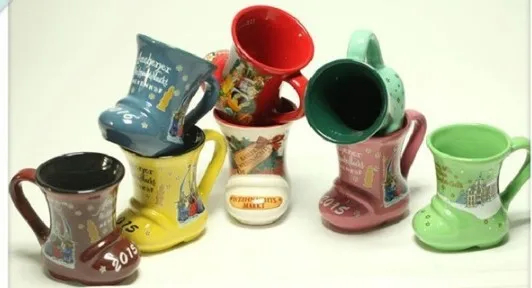 Boot-Shaped Ceramic Mug 0|