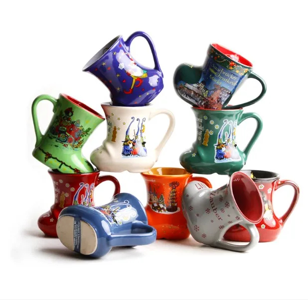 Boot-Shaped Ceramic Mug 2