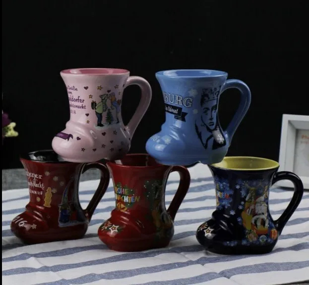 Boot-Shaped Ceramic Mug 10