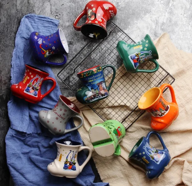 Boot-Shaped Ceramic Mug 9