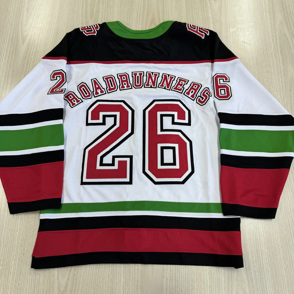 Custom Embroidered Ice Hockey Jersey - rPET Polyester Tackle Twill 5