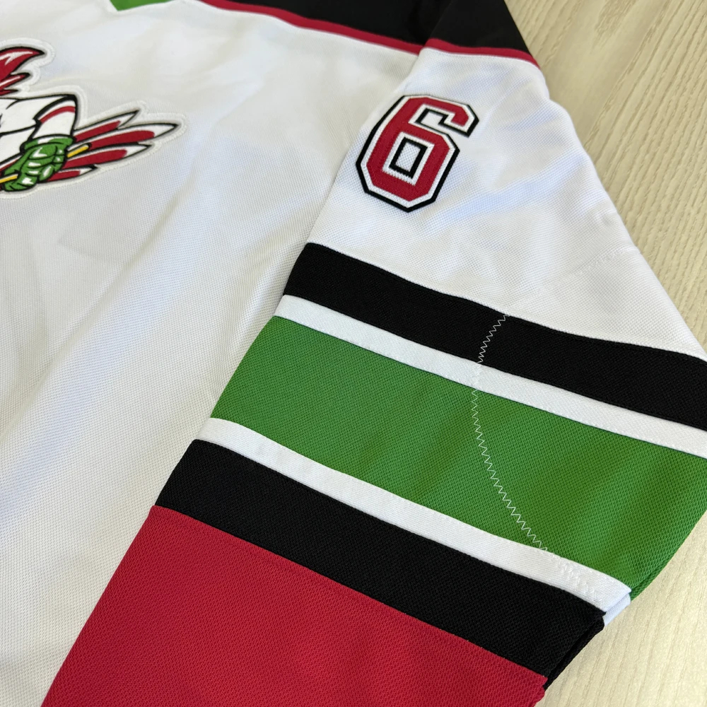 Custom Embroidered Ice Hockey Jersey – rPET Polyester Tackle Twill 2