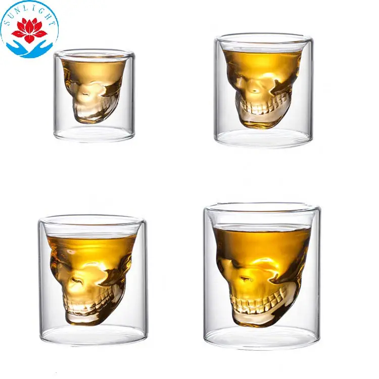 Viking Double Wall Shot Glasses 25-250ML 7