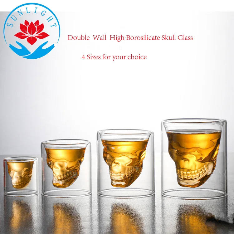 Viking Double Wall Shot Glasses 25-250ML 8