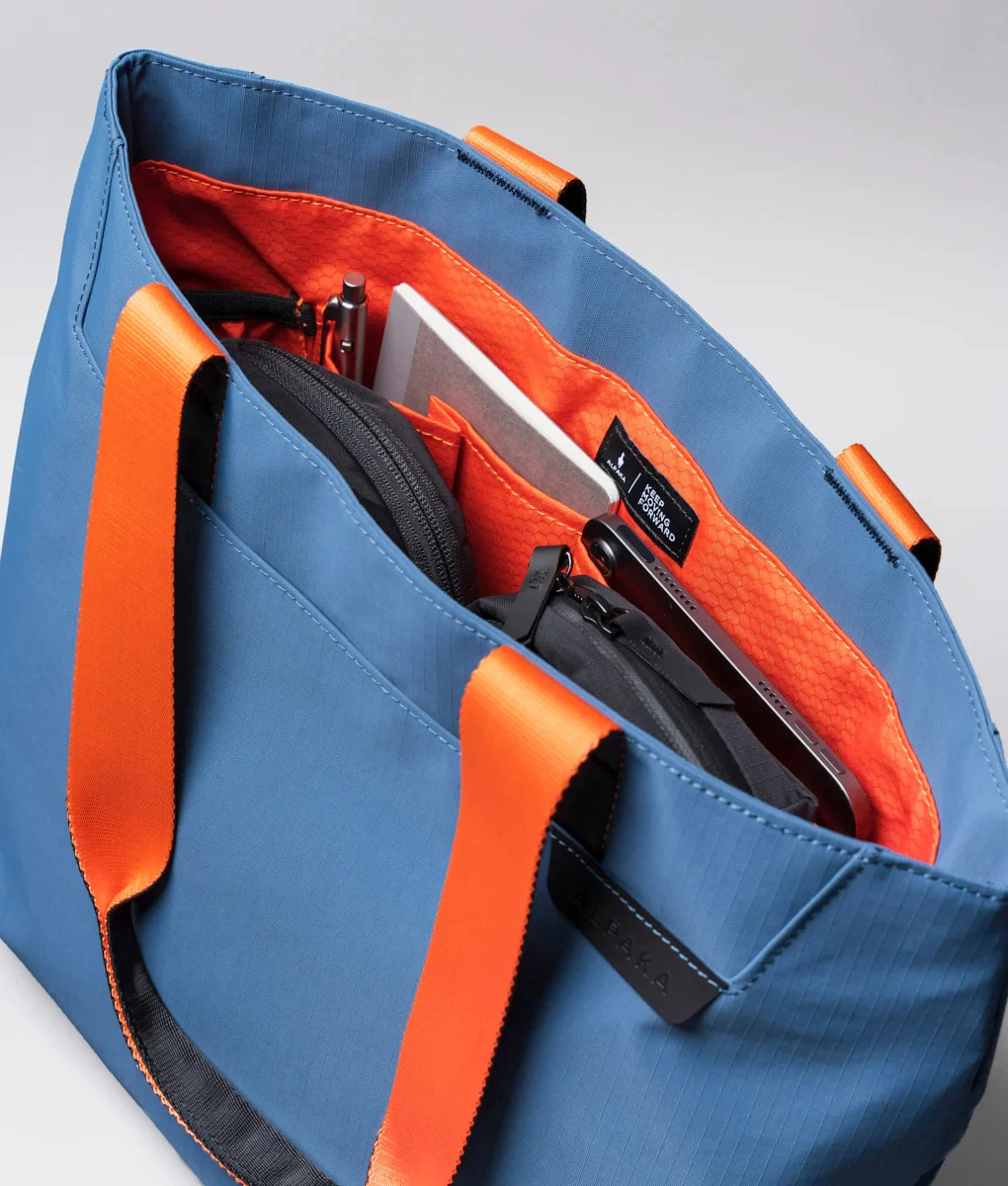 Eco-Friendly rPET Nylon Shoulder Bag Waterproof Tote Large Capacity Handbag 6