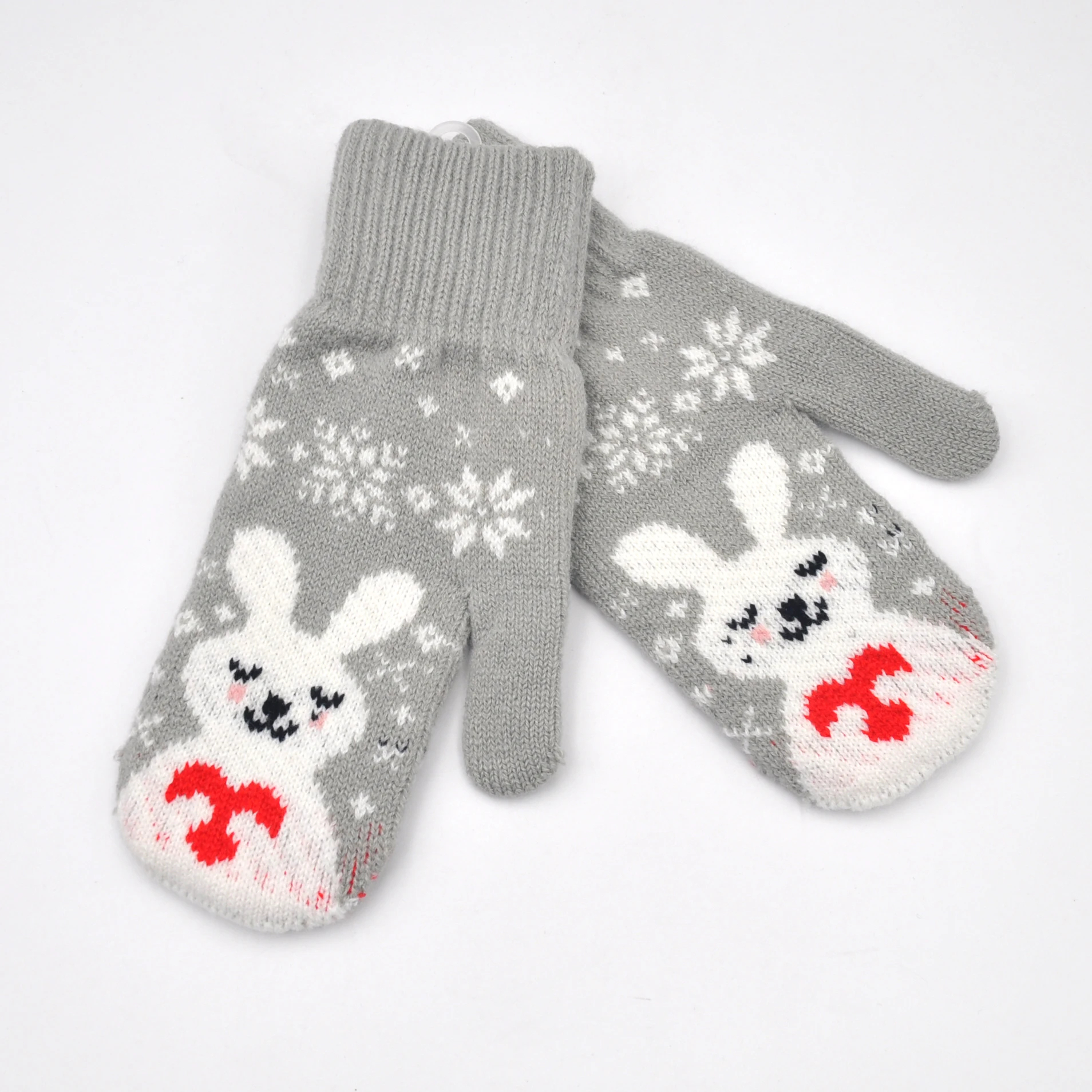 Eco-Friendly Recycled Acrylic Knitted Winter Gloves 0|