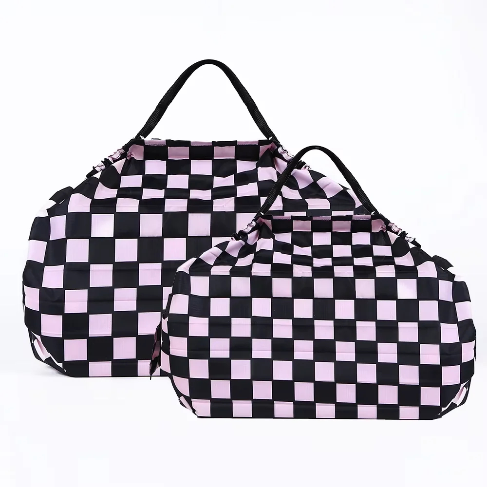 Eco-Friendly Reusable rPET Nylon Grocery Tote Bags 2