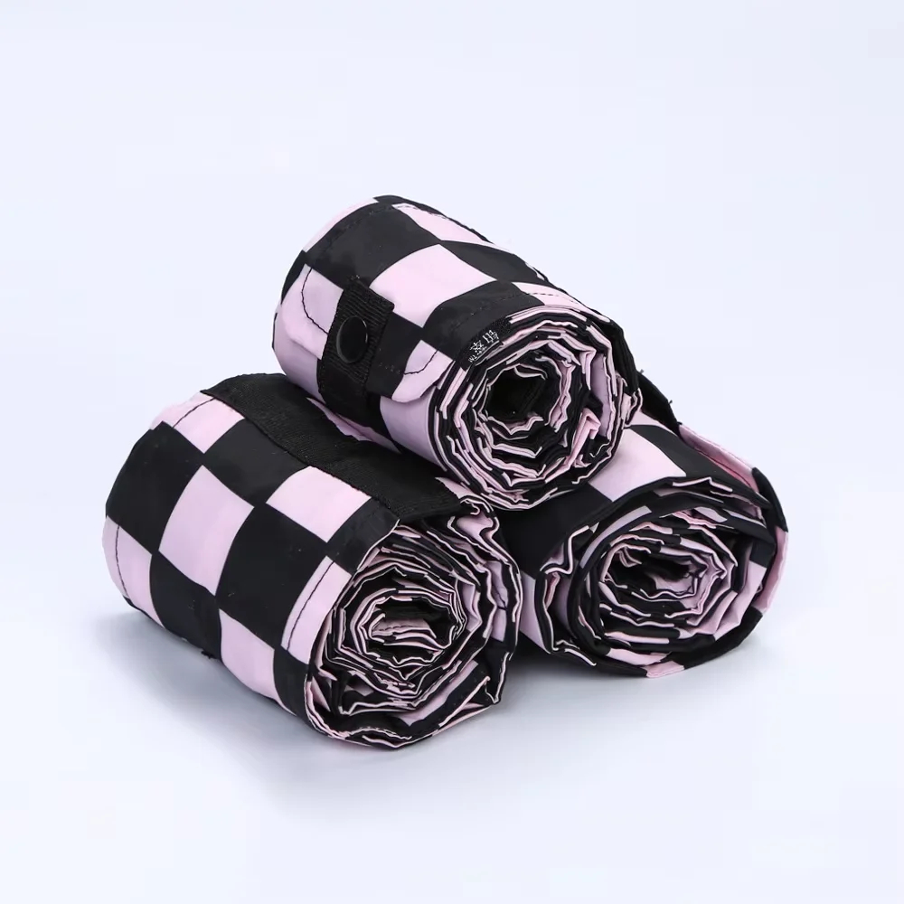 Eco-Friendly Reusable rPET Nylon Grocery Tote Bags 3