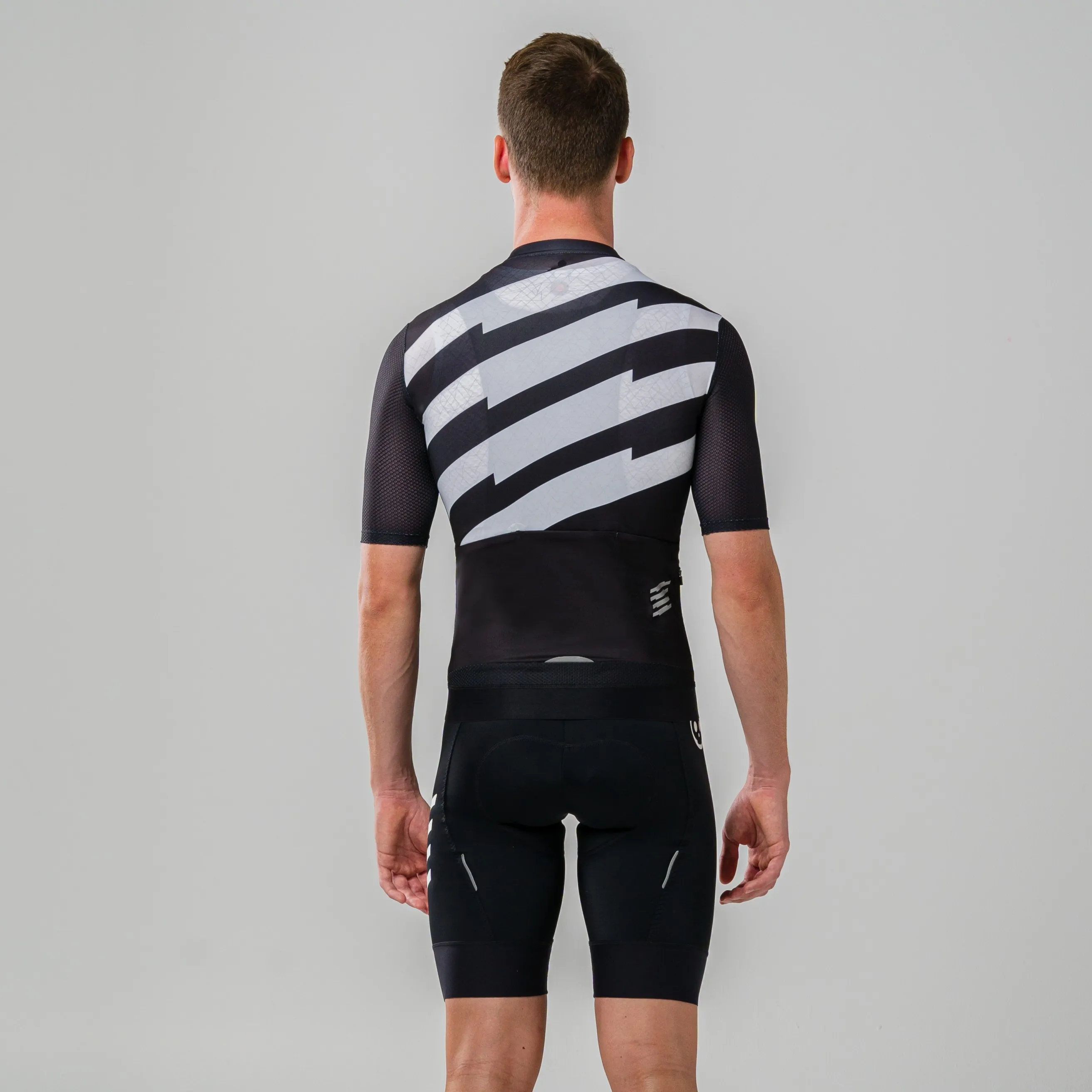 Eco-Friendly rPET Quick-Dry Cycling Jersey & Bib Shorts Set 2