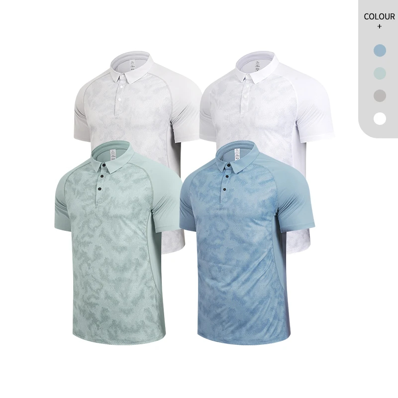 Eco-Friendly rPET Slim Fit Antibacterial Polo Shirt 9
