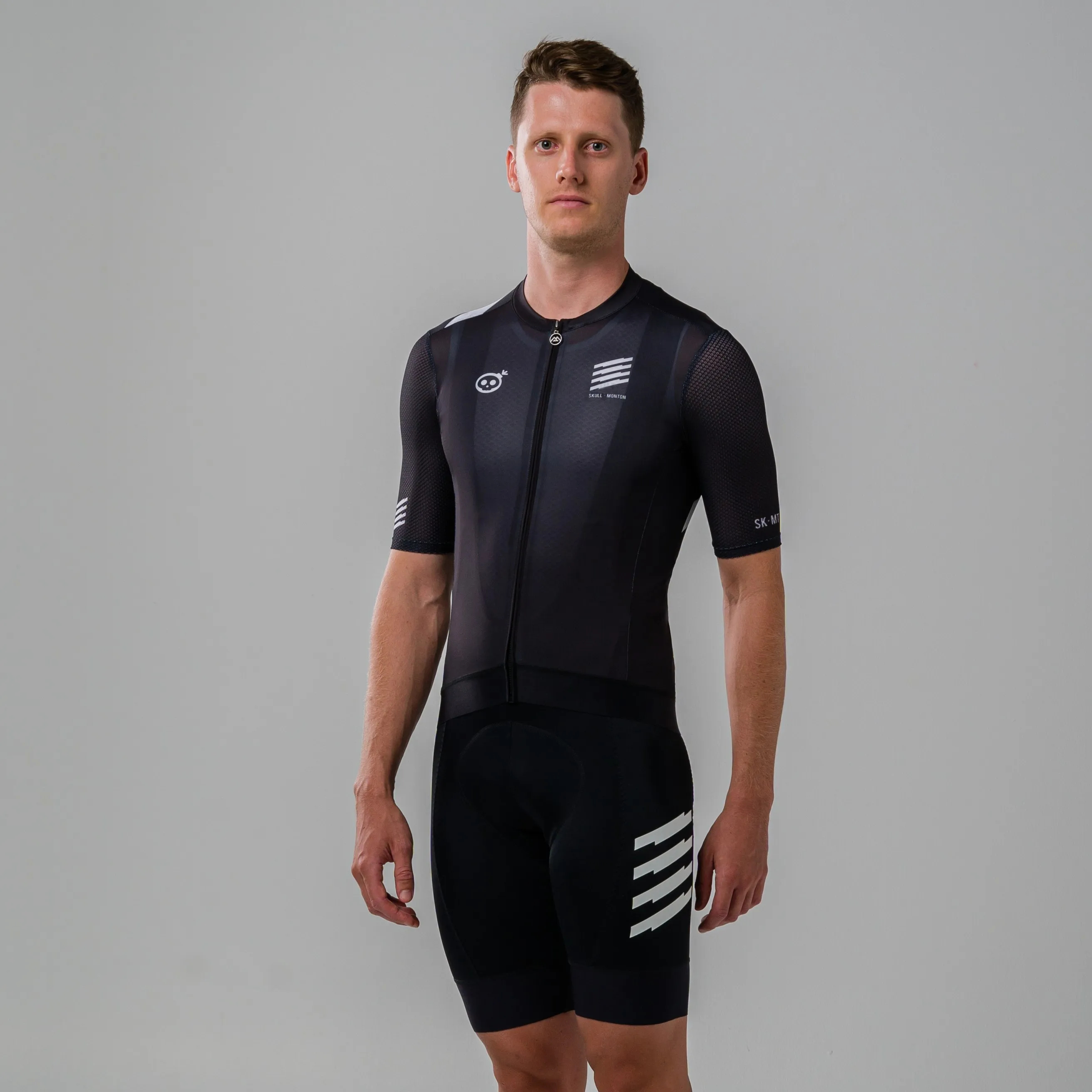 Eco-Friendly rPET Quick-Dry Cycling Jersey & Bib Shorts Set 1