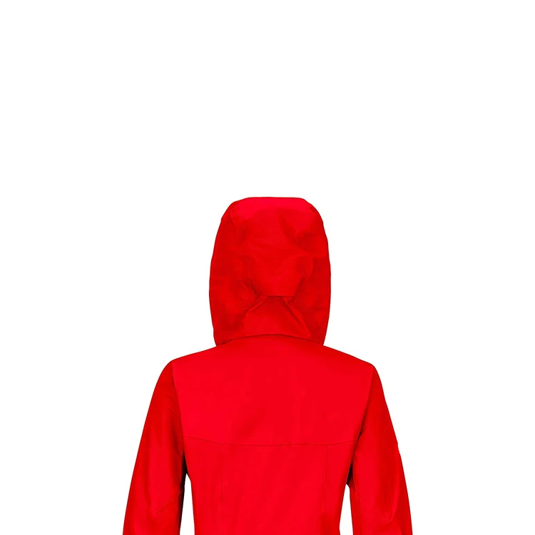 Eco-Friendly rPET Windproof Waterproof Rain Jacket with Hidden Hood 1