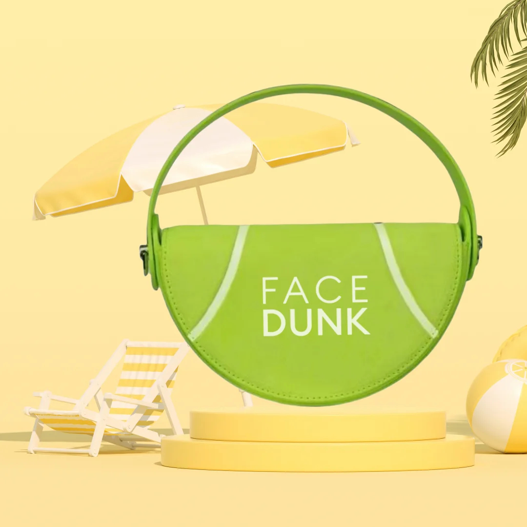 Women's Large Felt Tennis Shoulder Bag 5