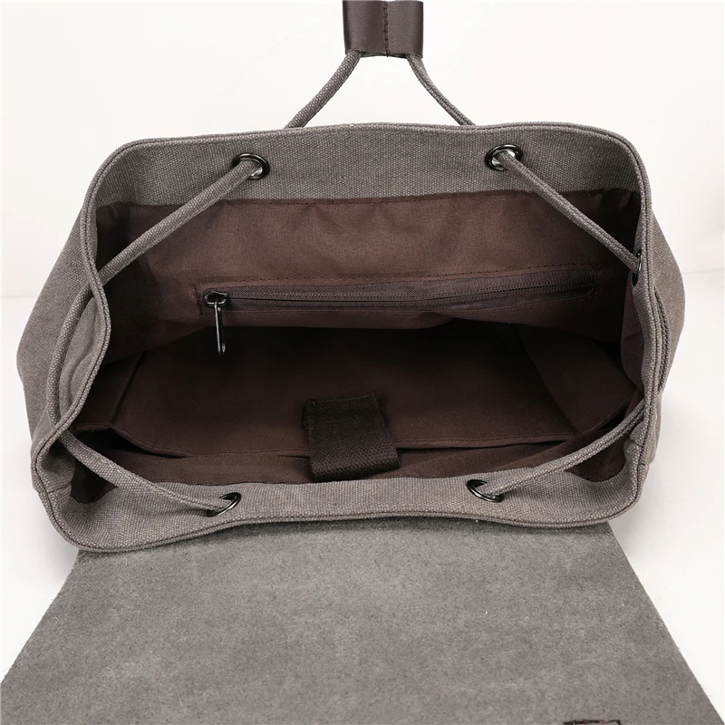 Recycled Canvas Weekender Duffle Backpack for Men & Women