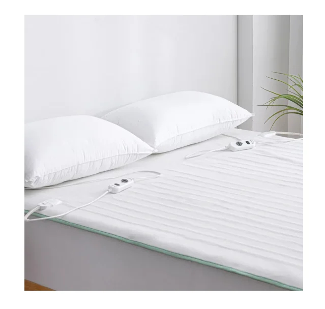 Eco-Friendly Sherpa Fleece Electric Blanket with Adjustable Heat Settings 5