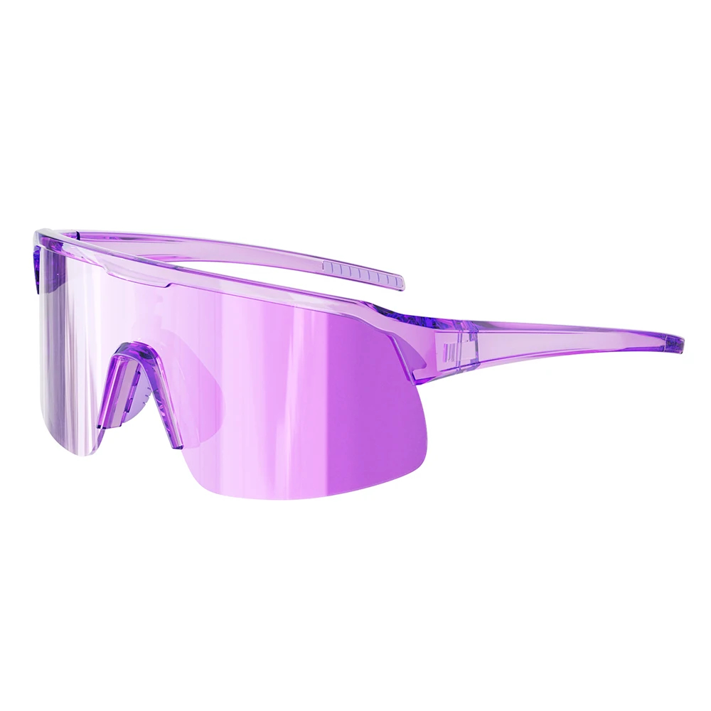 TR90 Sport Cycling Sunglasses UV400 Windproof Mirrored Lenses 2