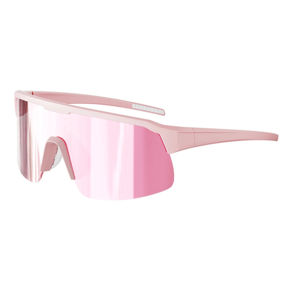 TR90 Sport Cycling Sunglasses UV400 Windproof Mirrored Lenses 3