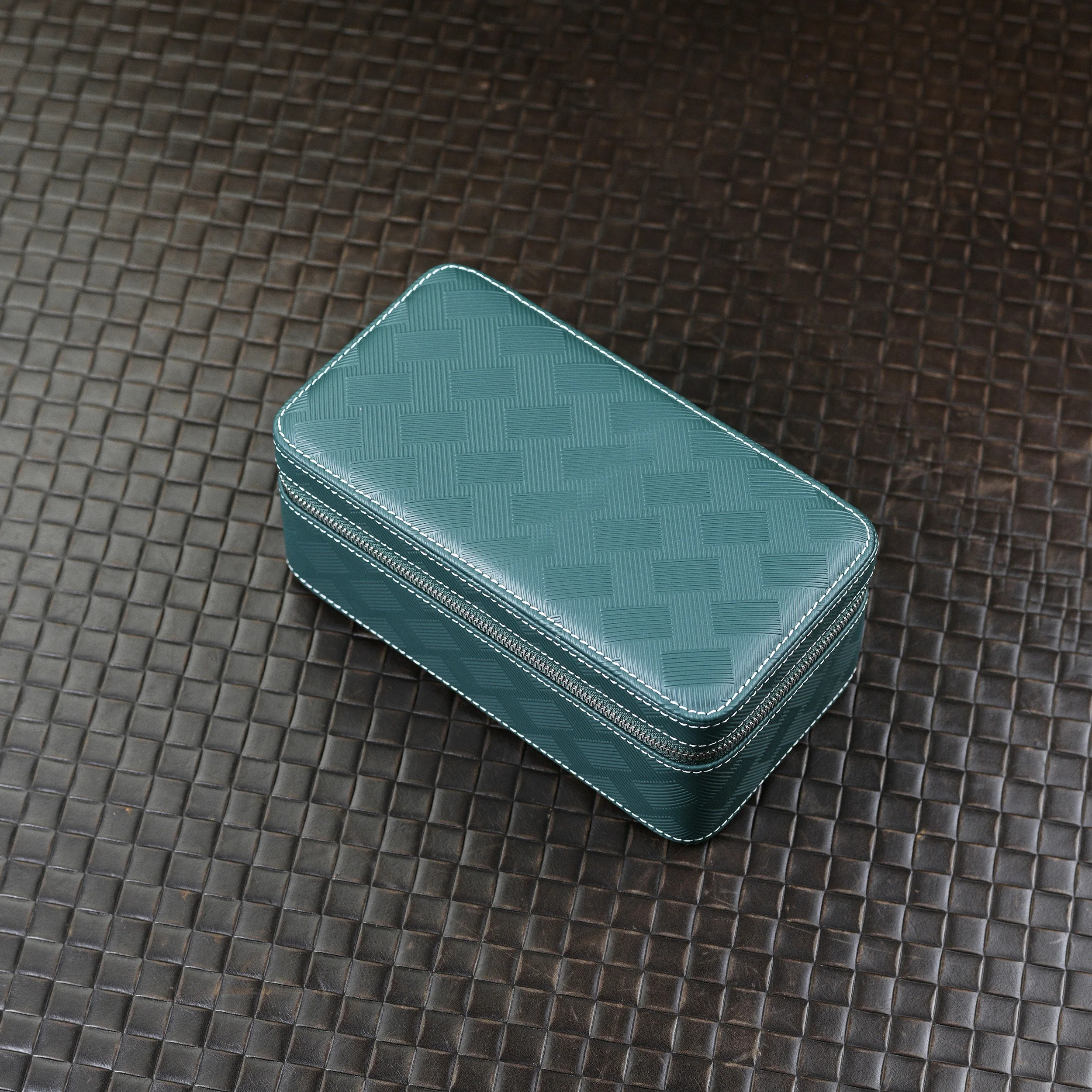 Custom The Arizona Collection Genuine Leather Jewelry Box