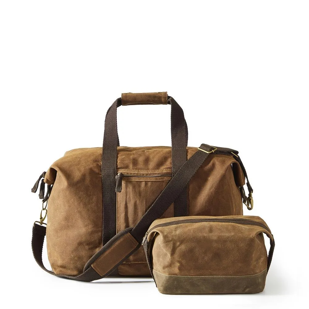 Custom Canvas Duffel Bag and Dob Kit Set - Organic Cotton Canvas - Arizona Essential - Image 2