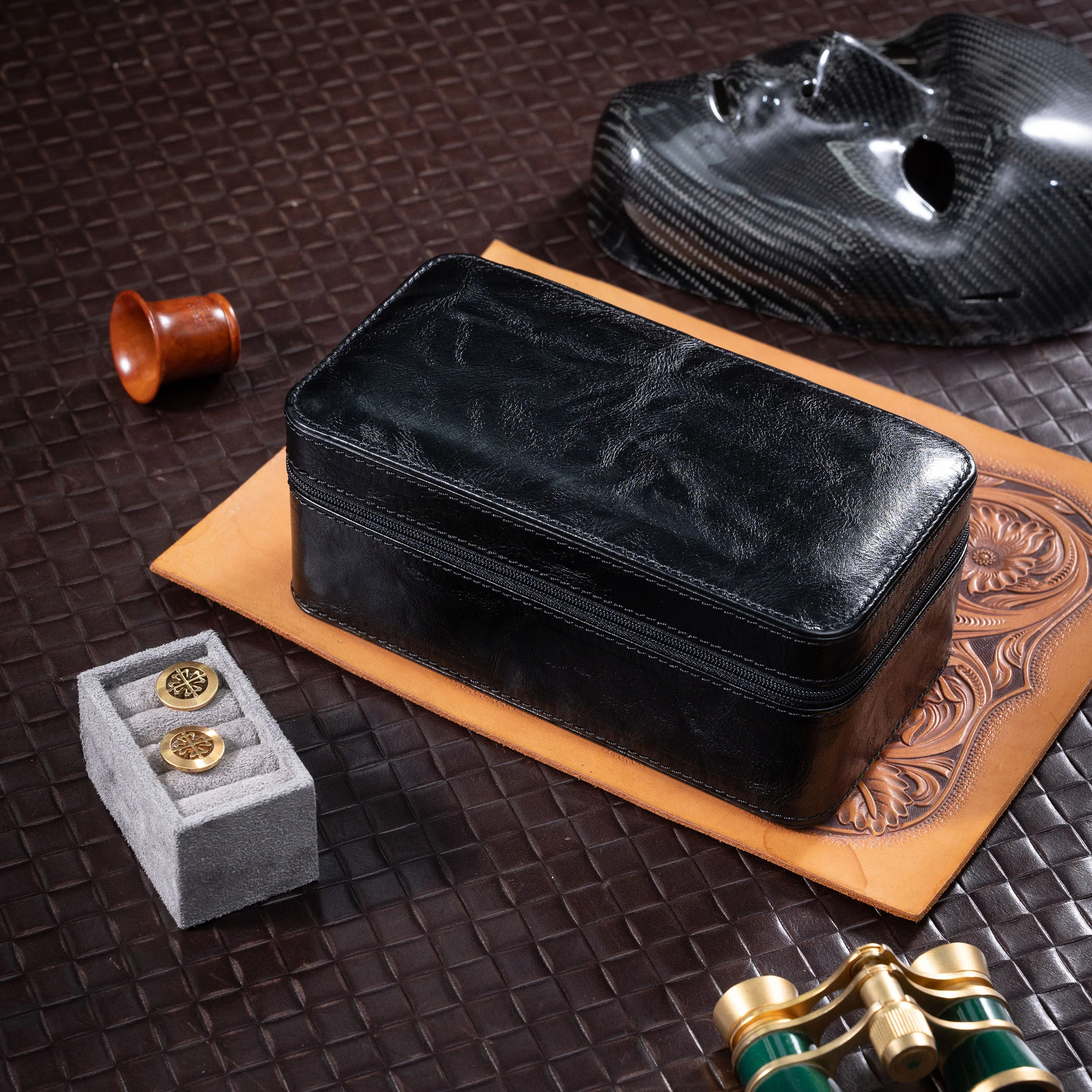 Custom Arizona Essential Genuine Leather Jewelry Box – Arizona Essential