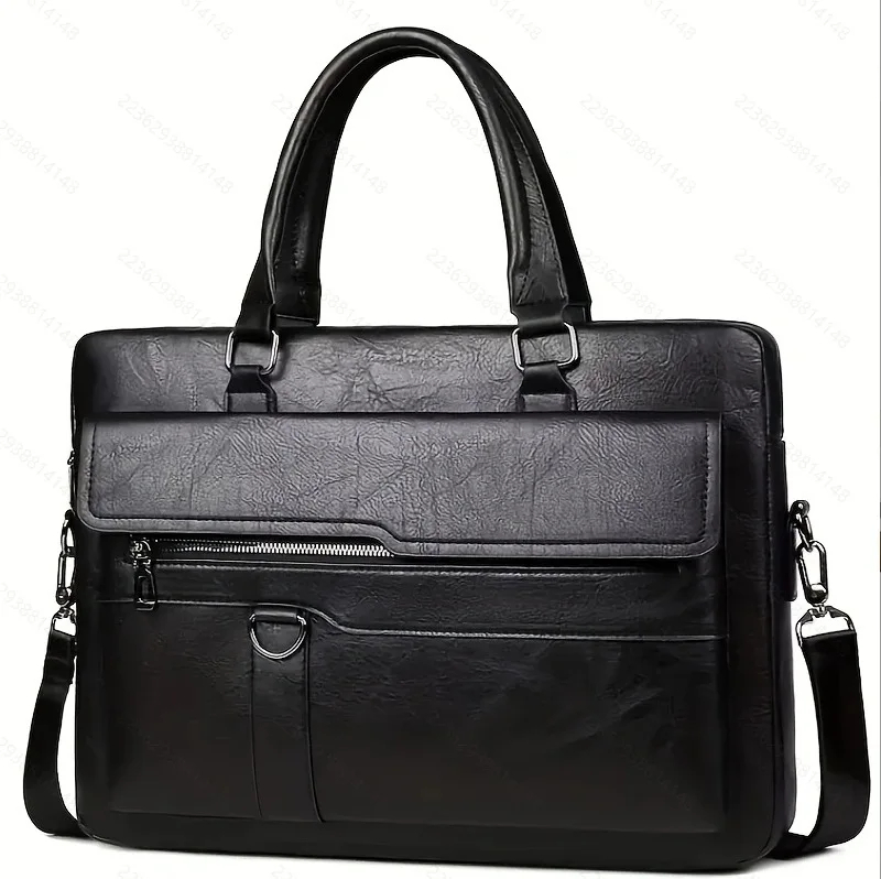 The Arizona Collection Custom Executive Vegan Leather Laptop Briefcase