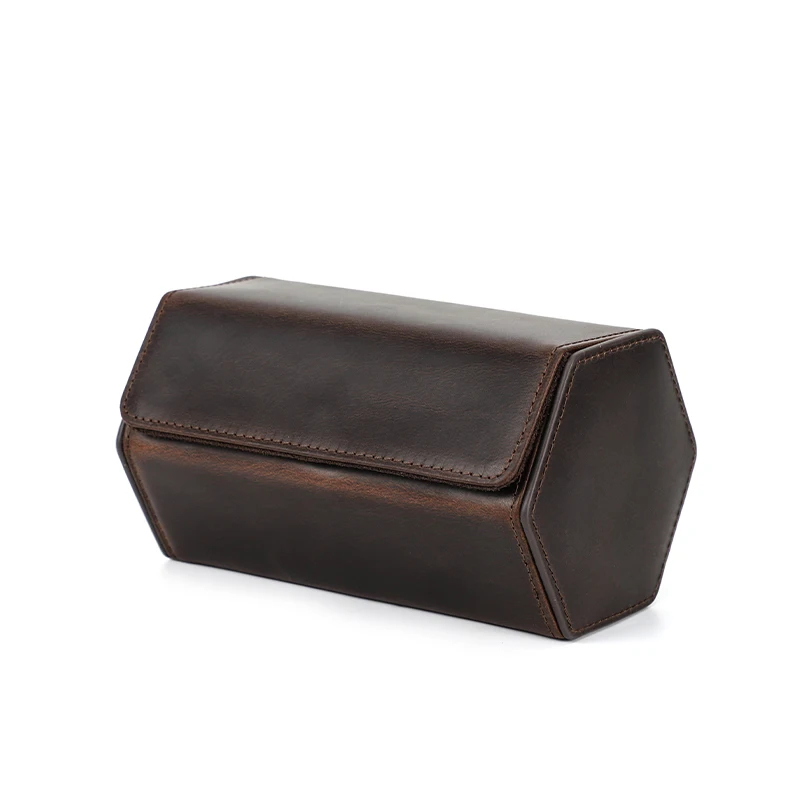 The Apex Collection Custom Executive Watch Roll Premium Leather