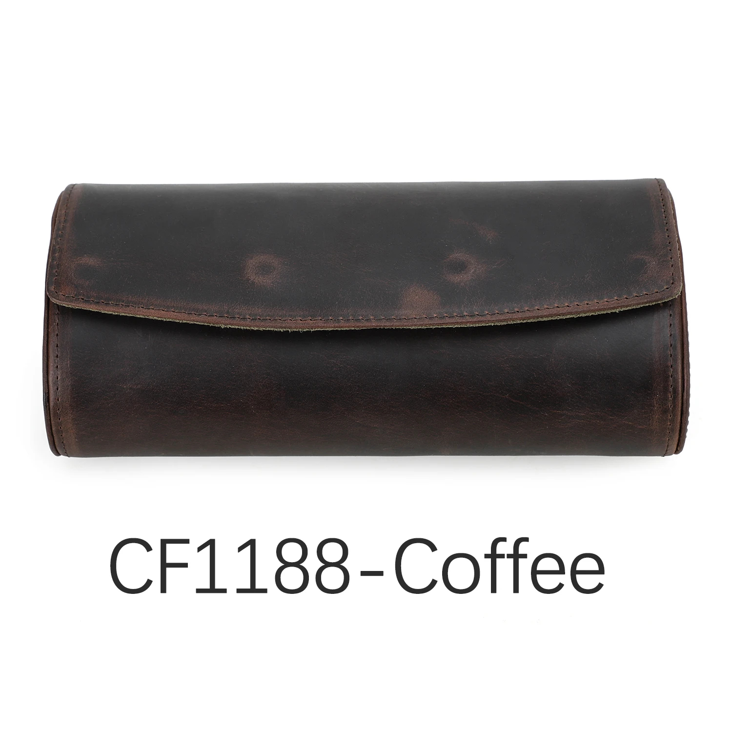 The Arizona Collection Custom Executive Watch Roll Premium Leather