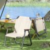 Custom Full Aluminum Camp Chair – Backyard Essential