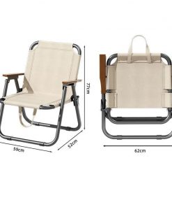 Custom Full Aluminum Camp Chair – Backyard Essential