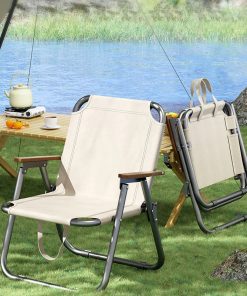 Custom Full Aluminum Camp Chair – Backyard Essential