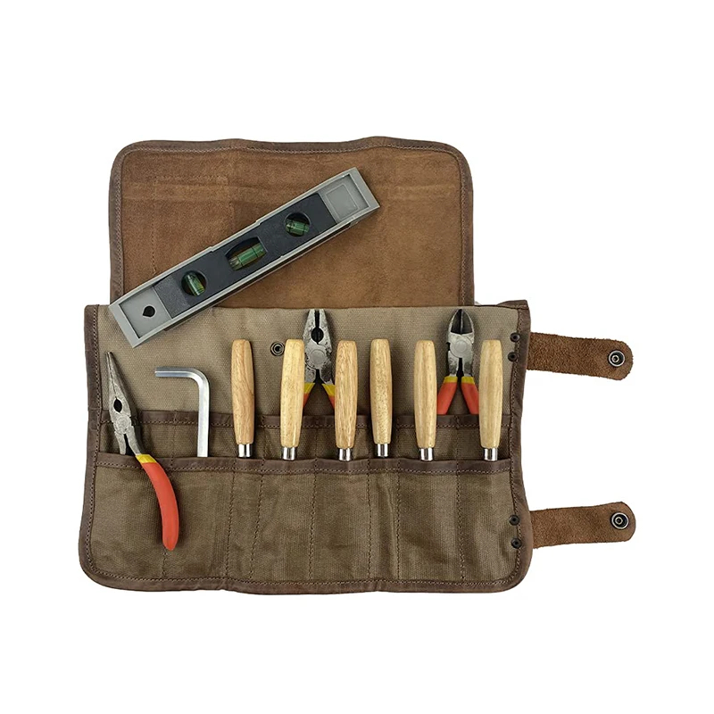 Custom Leather Tool Roll Yield Essential