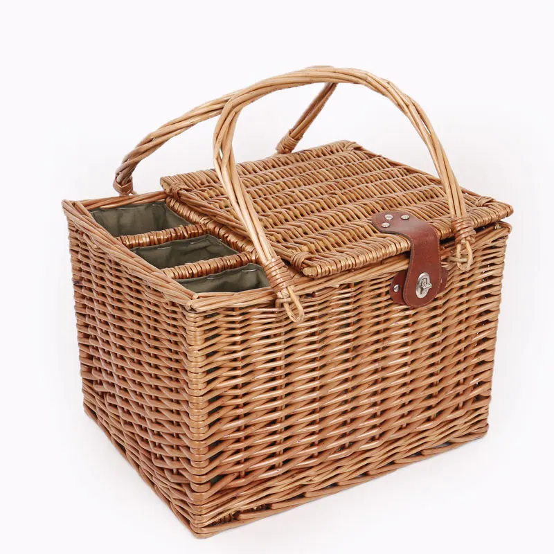 The Arizona Collection Custom Luxury Picnic Basket Set