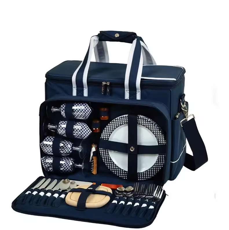 The Nexus Collection Custom Luxury Picnic Basket Set