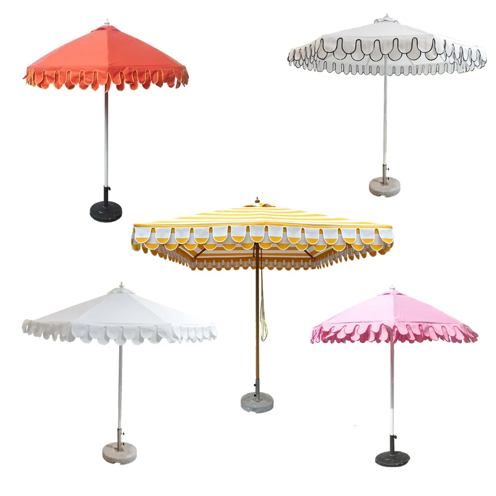 Custom Premium Frame Beach Umbrella Nexus Essential