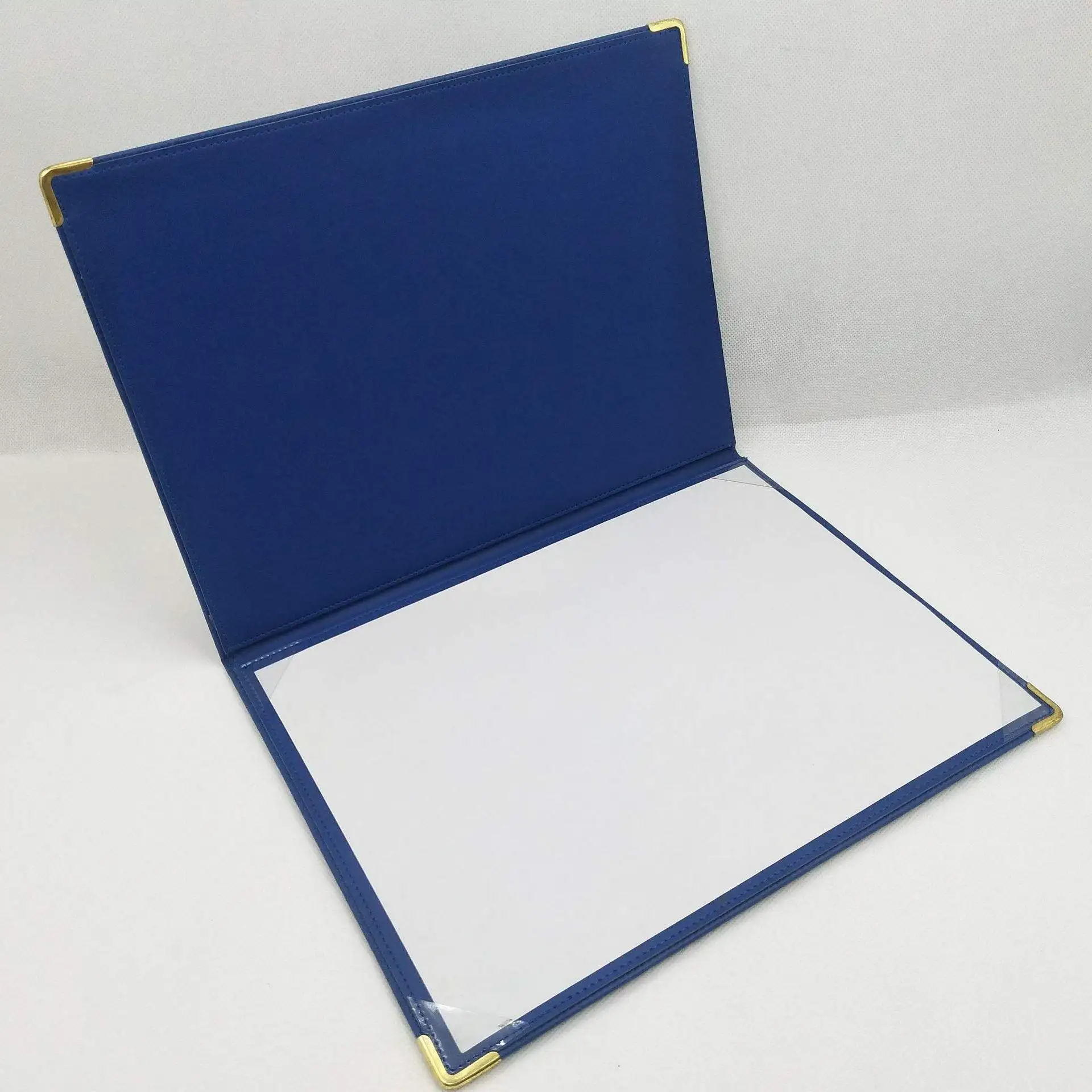Custom Premium Vegan Leather Portfolio Nexus Essential