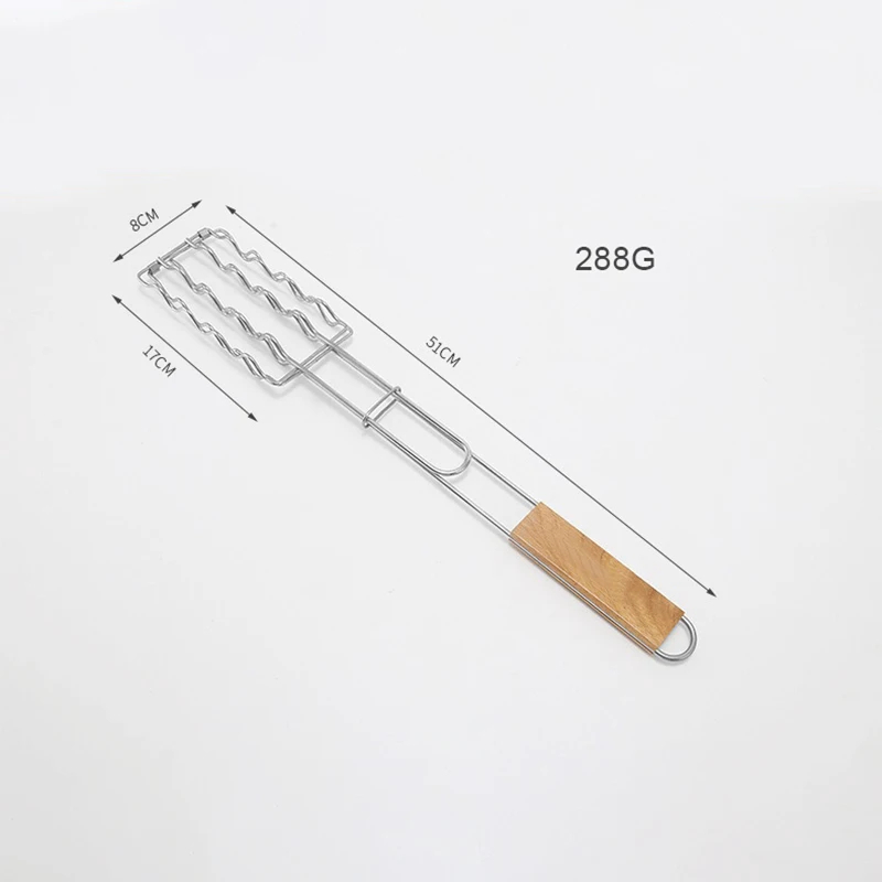 Custom Premium Wood And Metal Grill Tool Set Windsor Essential