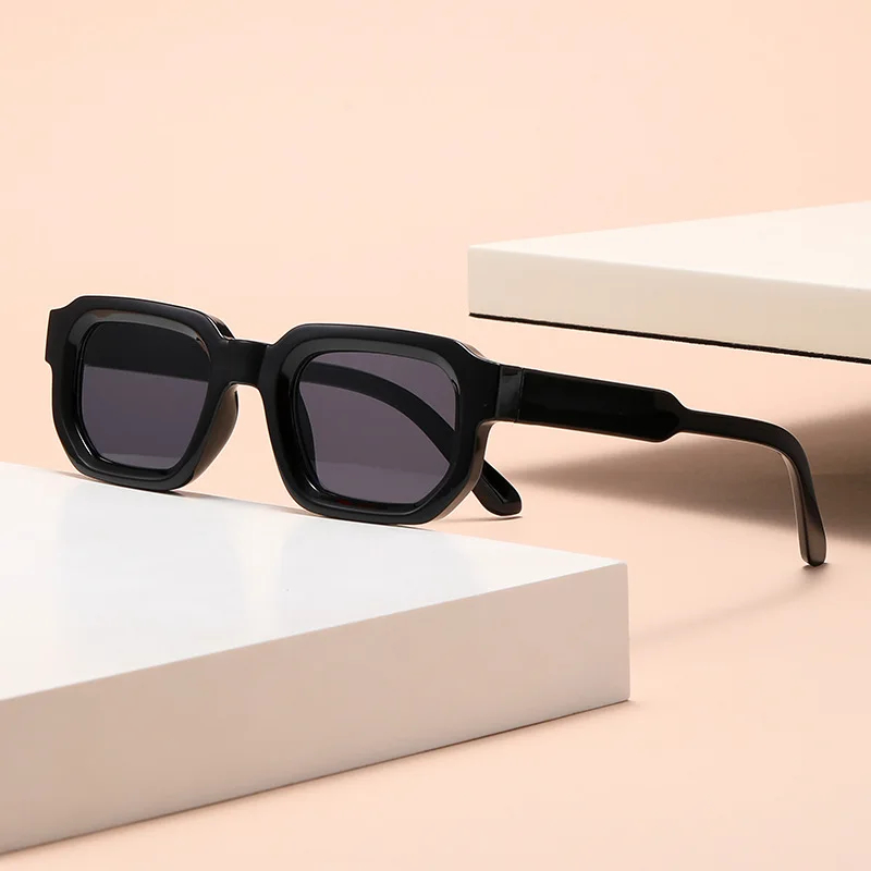 Custom Rectangular Vintage Sunglasses Apex Essential