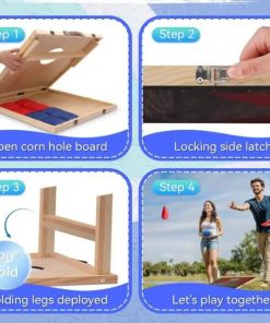 Custom Tournament Cornhole Pro Grade Set – Backyard Essential