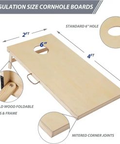 Custom Tournament Cornhole Pro Grade Set – Mira Essential