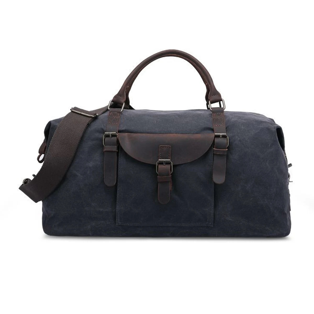 The Jade Collection Custom Waxed Canvas Travel Duffel