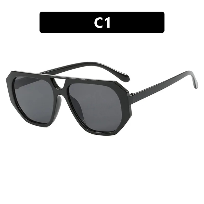 Custompolygonal Oversized Sunglasses