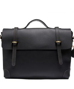 The Apex Collection - Custom Full-Grain Leather Executive Briefcase