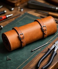 Custom Leather Tool Roll - Nexus Essential