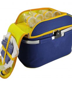 Custom Luxury Picnic Basket Set - Arizona Essential