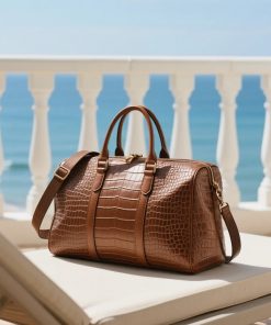 Custom Waxed Canvas Travel Duffel - Windsor Essential