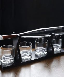 Custom Engraved Whiskey Decanter Set - Valor Essential