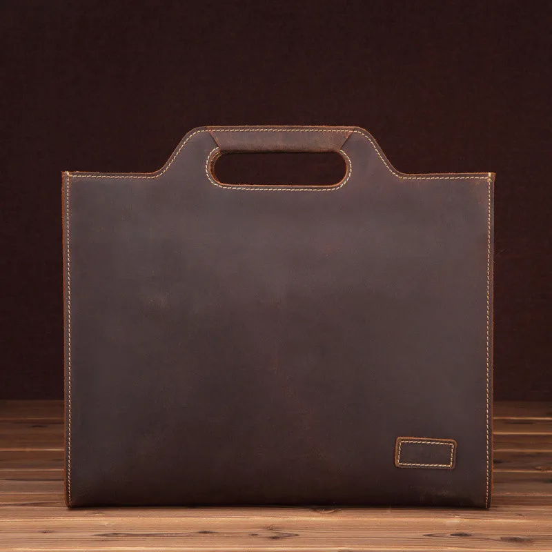 The Arizona Collection Custom Leather Laptop Briefcase