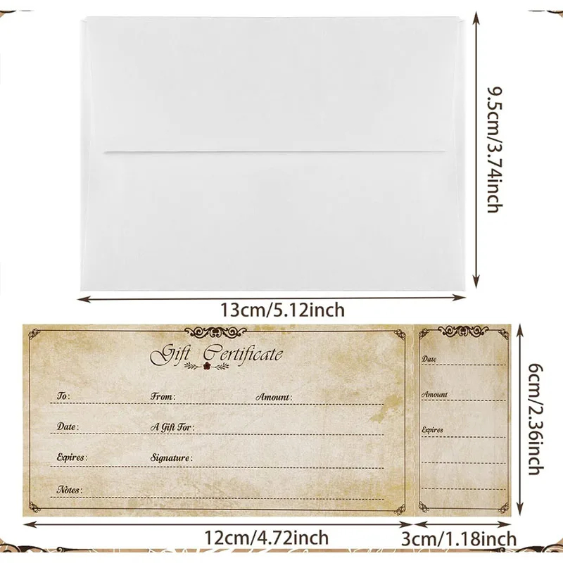 Certificate Cards Yield Essential